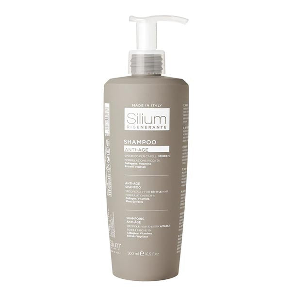 SILIUM RIGENERANTE SHAMPOO ANTI AGE CAPELLI SFIBRATI 500 ML