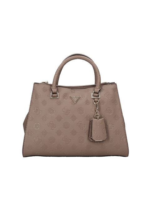 Borsa A Mano GUESS Cresiadia In Ecopelle Chiusura Con Doppio Bottone E Cerniera Tracolla Regolabile E Staccabile