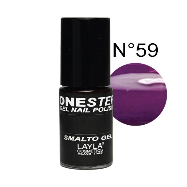 LAYLA ONE STEP GEL NAILPOLISH BERRY ME 59