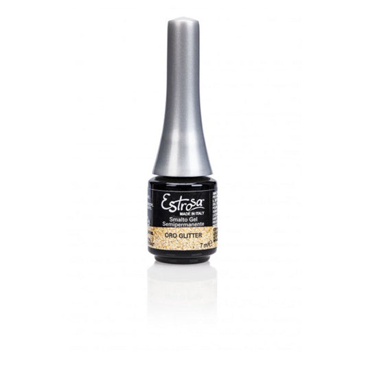 Estrosa Smalto Gel Semipermanente Oro Glitter 7500 7 Ml