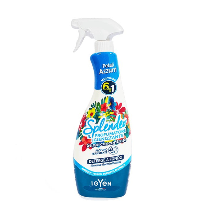 Splendeo prof. igienizzante petali azzuri ml.750