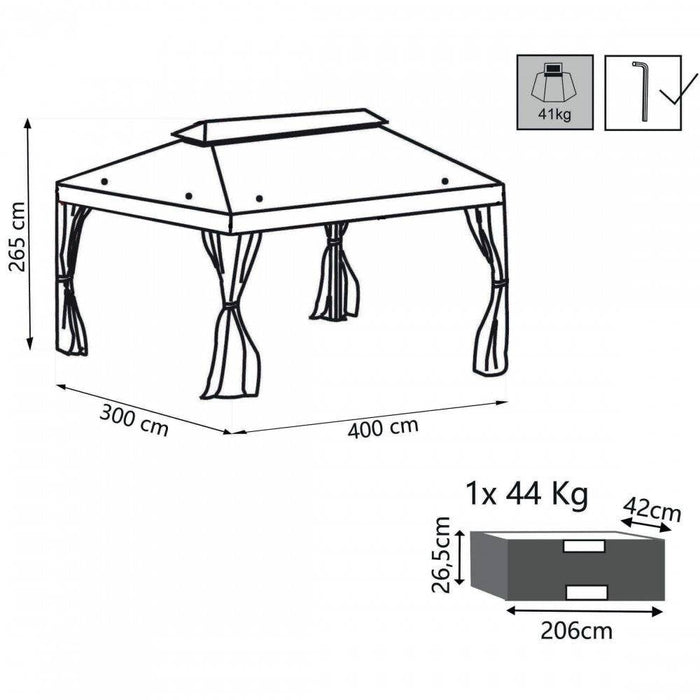 Sedia Moritz Bianca: Metallo, ABS e Gambe in Legno, cm 53x47x82