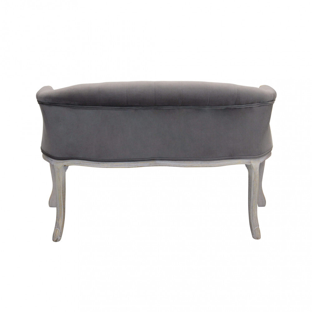 Divano elegante con capitonné in tessuto di lusso Divani Hobby Shop Solution   