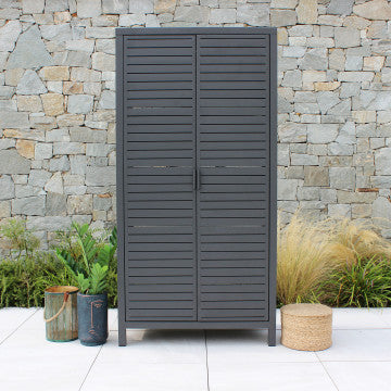 Mobile in alluminio verniciato - 90x48x180 cm - Antracite