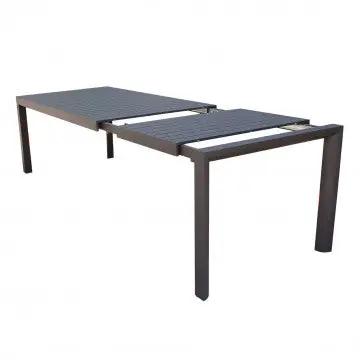 Table extensible Houston en aluminium 225/300 x 100