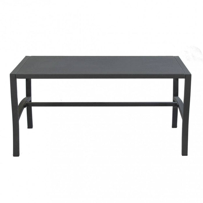 Tavolino Montreal Acciaio Antracite 92x45x45h cm