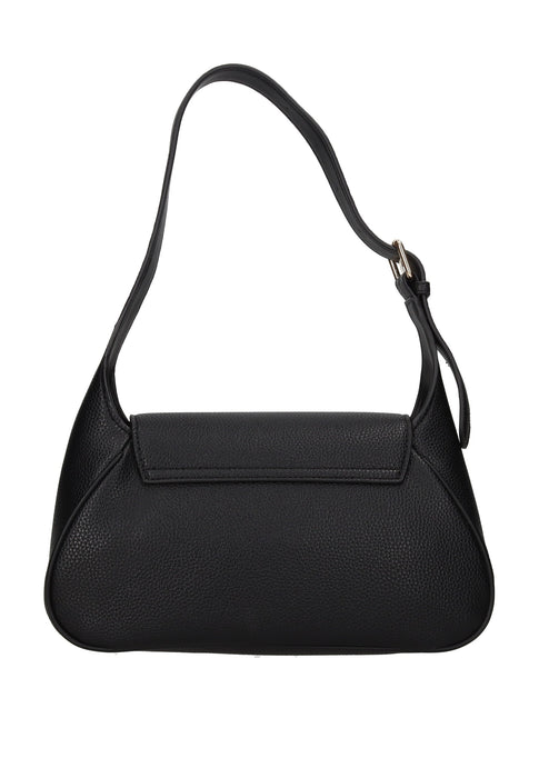 Borsa A Spalla Daphne In Ecopelle Con Chiusura A Patta E Cerniera Valentino Bags 27x17x9 Cm