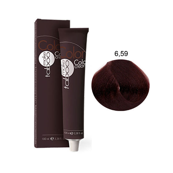 Taboo Color Cream Tintura Capelli Professionale 100 Ml