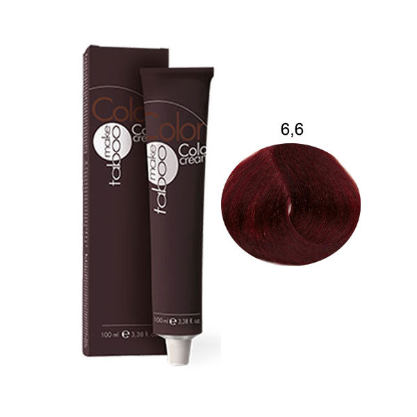 Taboo Color Cream Tintura Capelli Professionale 100 Ml