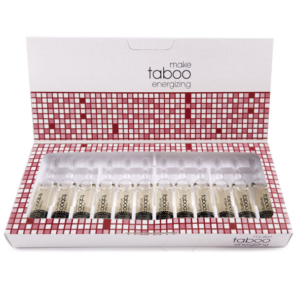 TABOO LOZIONE ENERGIZING ANTICADUTA 12 FIALE 10 ML