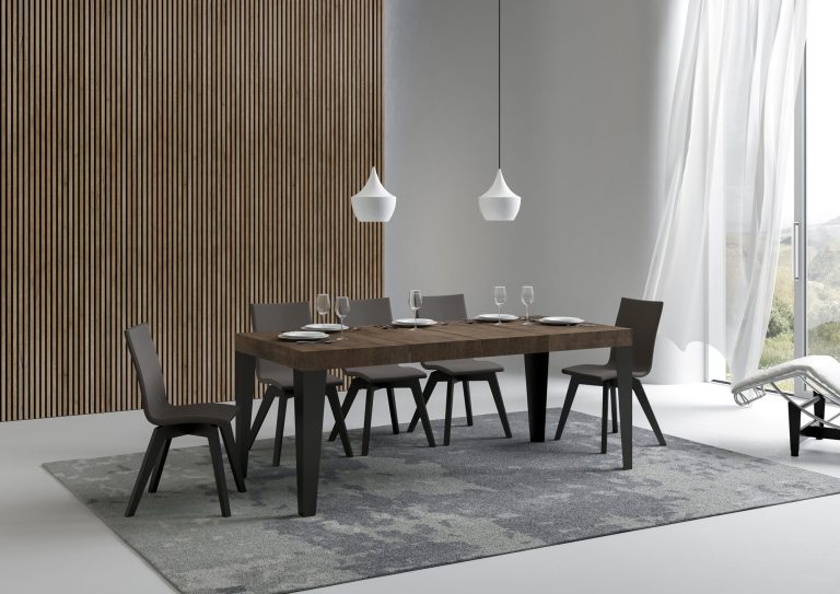 Itamoby Tavolo Estensibile Flame Premium P.120 - Telaio Antracite