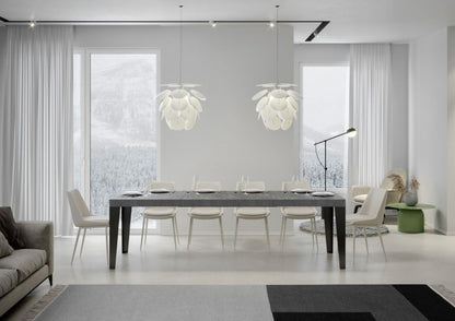 Itamoby Tavolo Estensibile Flame Premium P.120 - Telaio Antracite