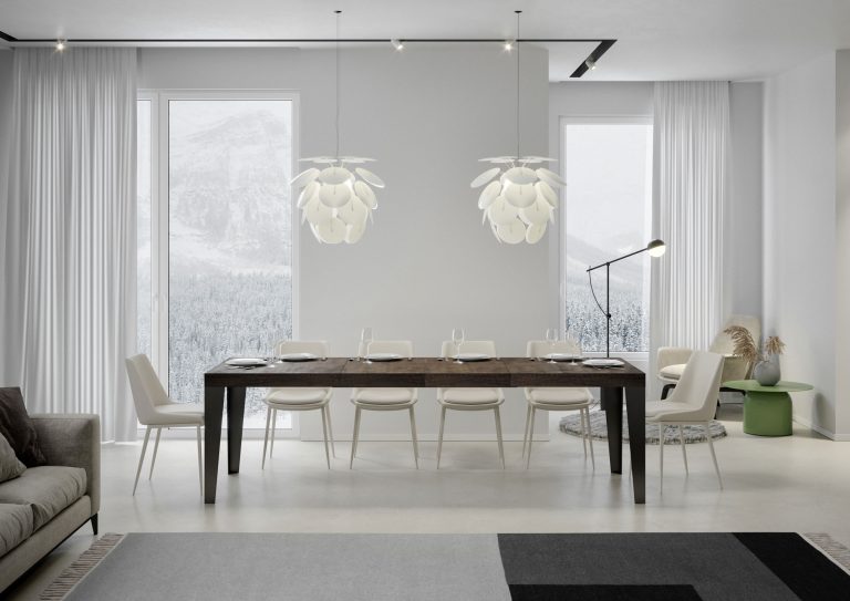 Itamoby Tavolo Estensibile Flame Premium P.120 - Telaio Antracite
