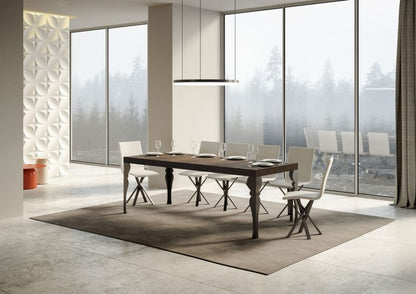 Itamoby Tavolo Allungabile Paxon Premium 90 cm - Struttura Antracite