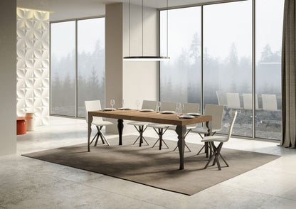 Itamoby Tavolo Allungabile Paxon Premium 90 cm - Struttura Antracite