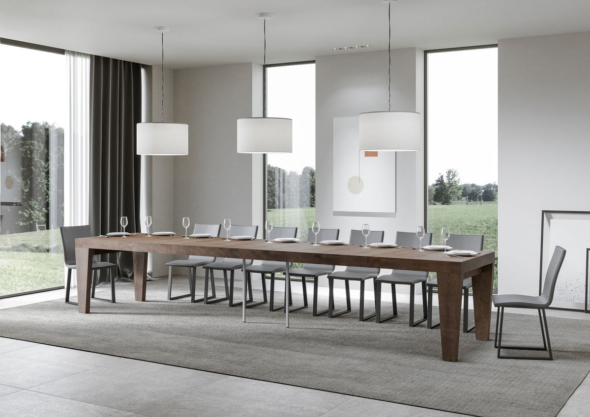 Itamoby Tavolo allungabile Spimbo Premium in diverse finiture e dimensioni