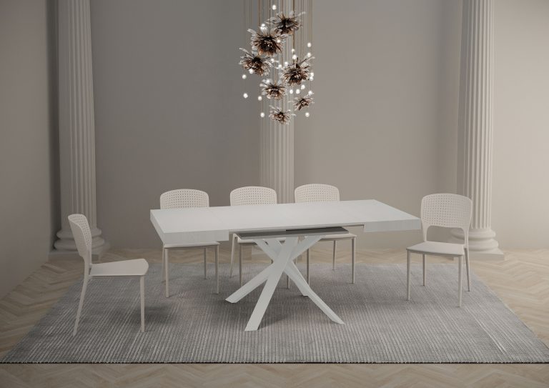 Itamoby Tavolo Allungabile Clerk 90 cm con Estensione Fino a 194 cm