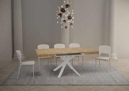 Itamoby Tavolo Allungabile Clerk 90 cm con Estensione Fino a 194 cm