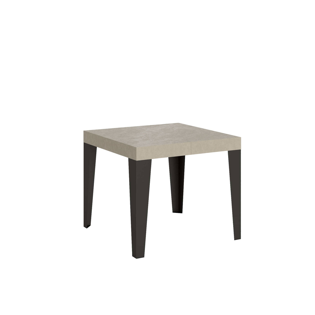 Itamoby Tavolo allungabile Flame con telaio e gambe antracite