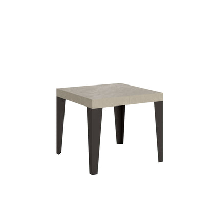 Itamoby Tavolo allungabile Flame con telaio e gambe antracite