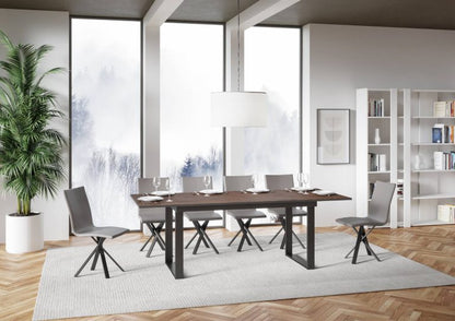 Itamoby Tavolo Allungabile Bandos 120 e 160 cm - Design Industriale