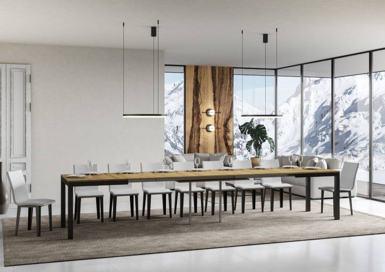 Itamoby Tavolo Estensibile Everyday Evolution P.90 - Design Multifunzionale e Stile Essenziale