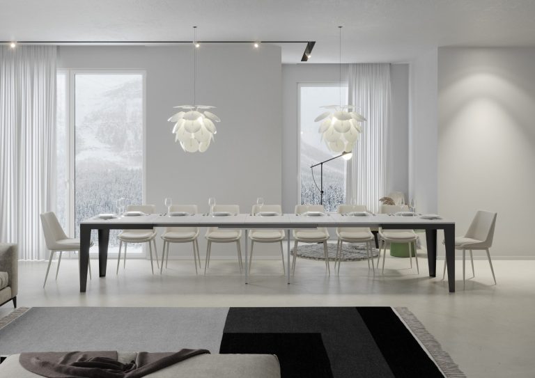 Tavolo Estensibile Flame Evolution P.90 - Struttura Antracite