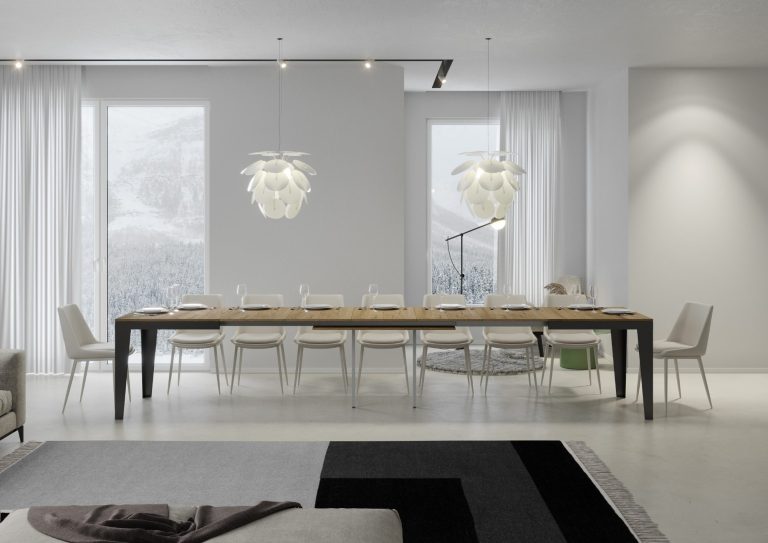 Tavolo Estensibile Flame Evolution P.90 - Struttura Antracite