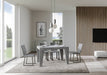 Tavolo Naxy Premium grigio in sala da pranzo