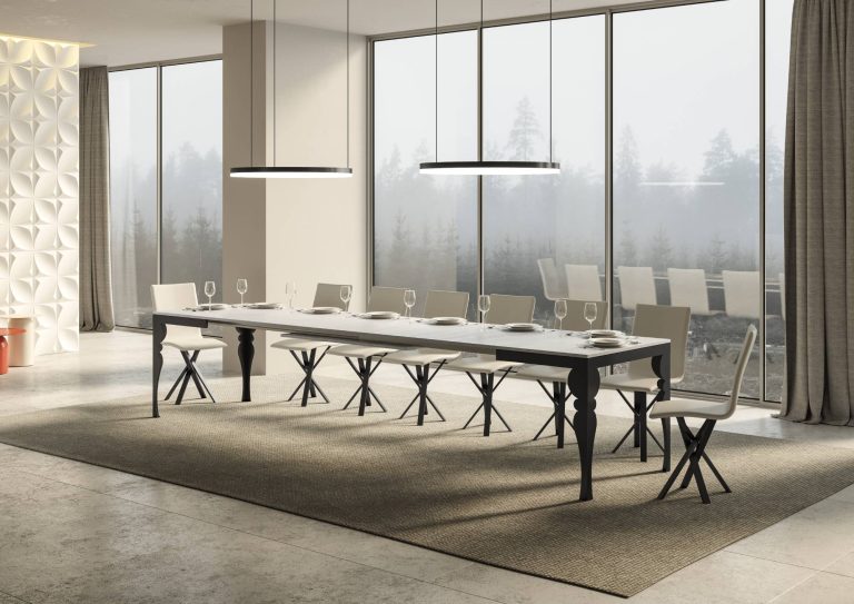 Tavolo Allungabile Paxon Evolution P.90 - Struttura Antracite