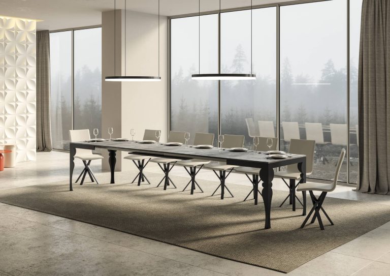 Tavolo Allungabile Paxon Evolution P.90 - Struttura Antracite