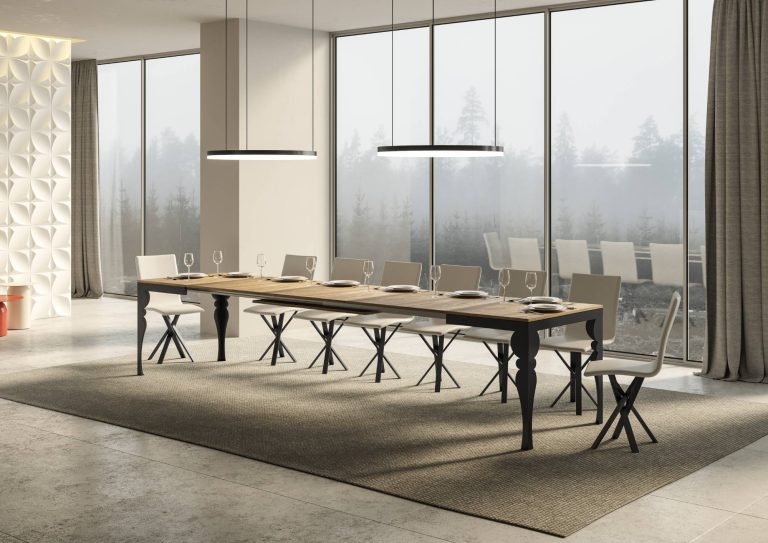 Tavolo Allungabile Paxon Evolution P.90 - Struttura Antracite