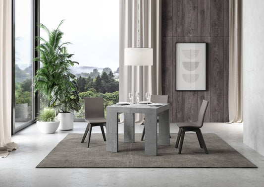 Itamoby Tavolo Estensibile Roxell 90x90/246 cm - Design Elegante e Pratico per Ogni Occasione