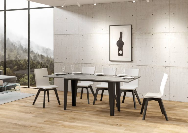 Tavolo Estensibile Flame Double P.90 - Design Pratico e Funzionale