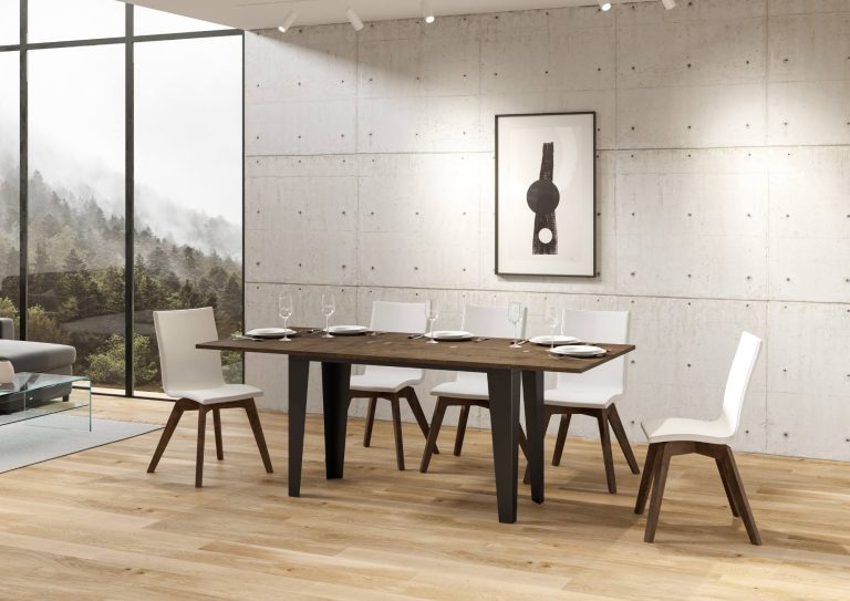 Tavolo Estensibile Flame Double P.90 - Design Pratico e Funzionale