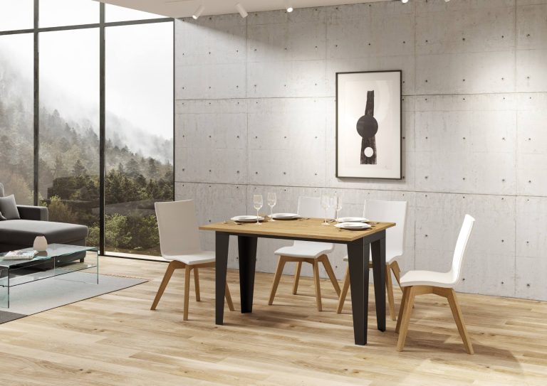 Tavolo Estensibile Flame Double P.90 - Design Pratico e Funzionale