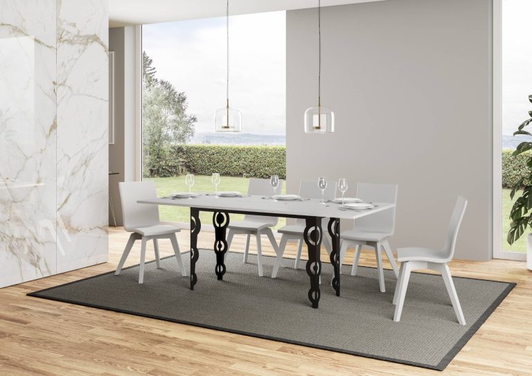 Itamoby Tavolo Estensibile Karamay Double 90 - Struttura Antracite