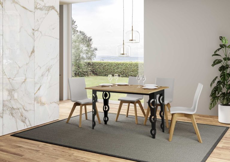 Itamoby Tavolo Estensibile Karamay Double 90 - Struttura Antracite