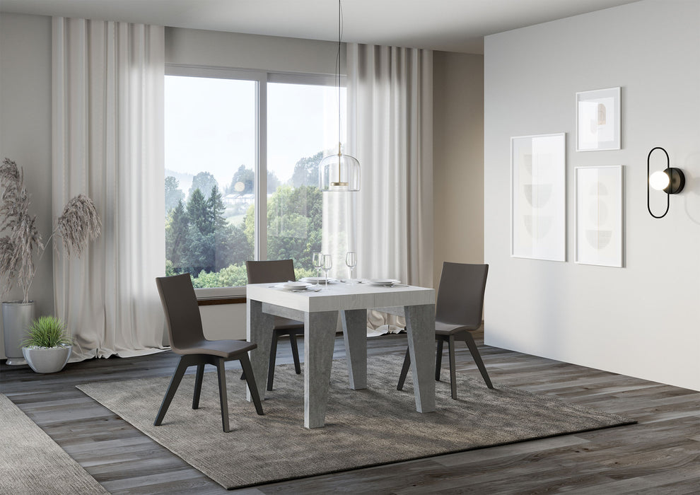 Tavolo allungabile Naxy Mix diversi colori Itamoby- gambe in diverse finiture