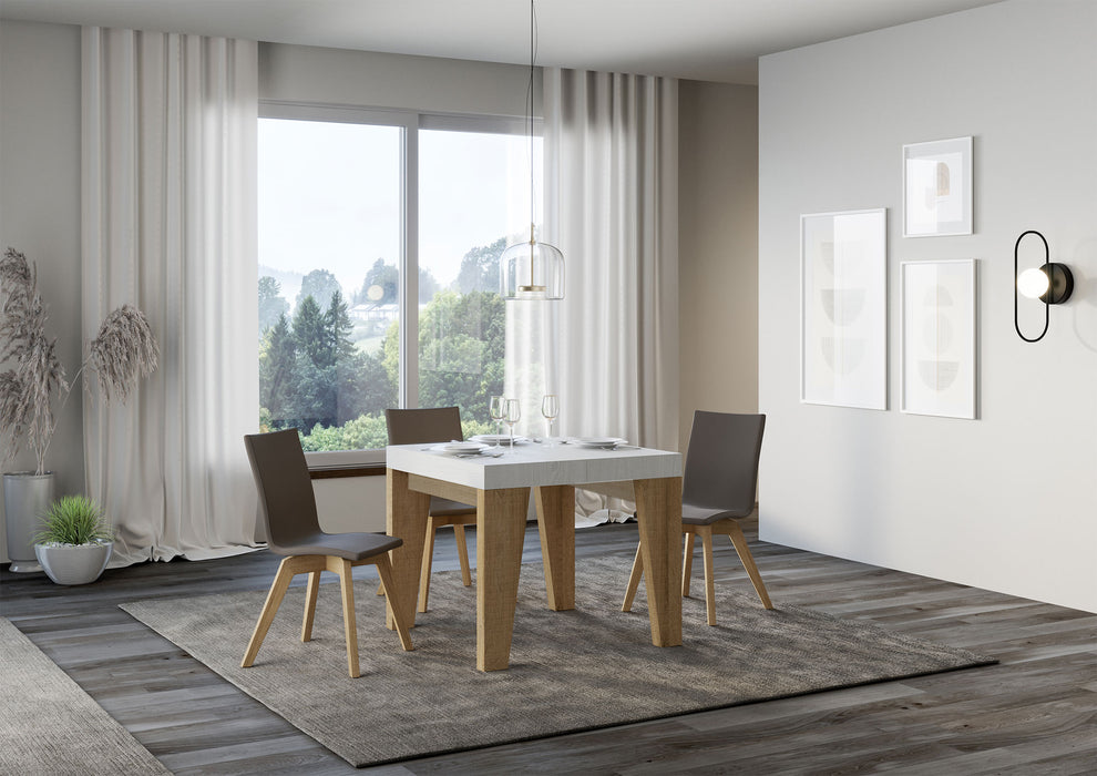 Tavolo allungabile Naxy Mix diversi colori Itamoby- gambe in diverse finiture