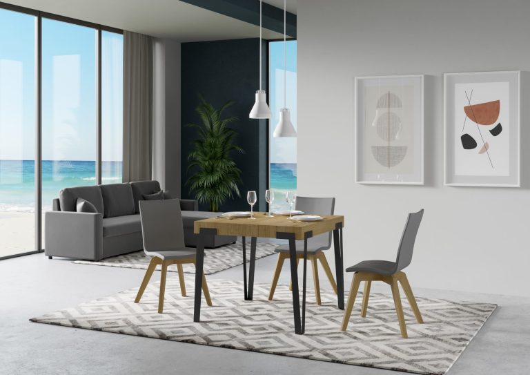 Tavolo Allungabile Rio P.90 - Struttura Antracite