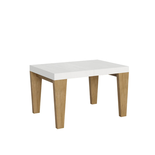 Tavolo allungabile Spimbo Mix con gambe in legno chiaro
