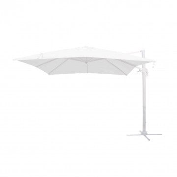 Ombrellone rettangolare 3x4 m palo alluminio 53x77 mm 8 stecche