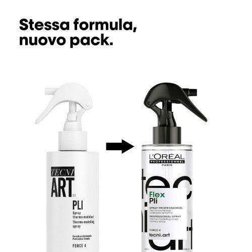 L'OREAL TECNI ART PLI SPRAY THERMO MODELANT FORCE 4 190 ML