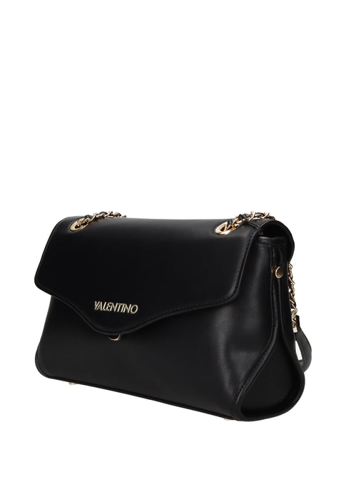 Borsa Spalla Nox Ecopelle Patta Cerniera Valentino Bags 27x17x9 Cm Design Contemporaneo Elegante