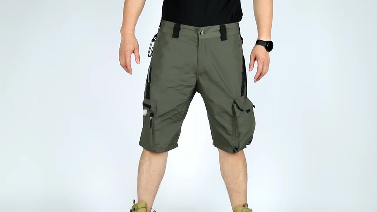 Pantaloncini Cargo Tattici Uomo - Tasche Multiple