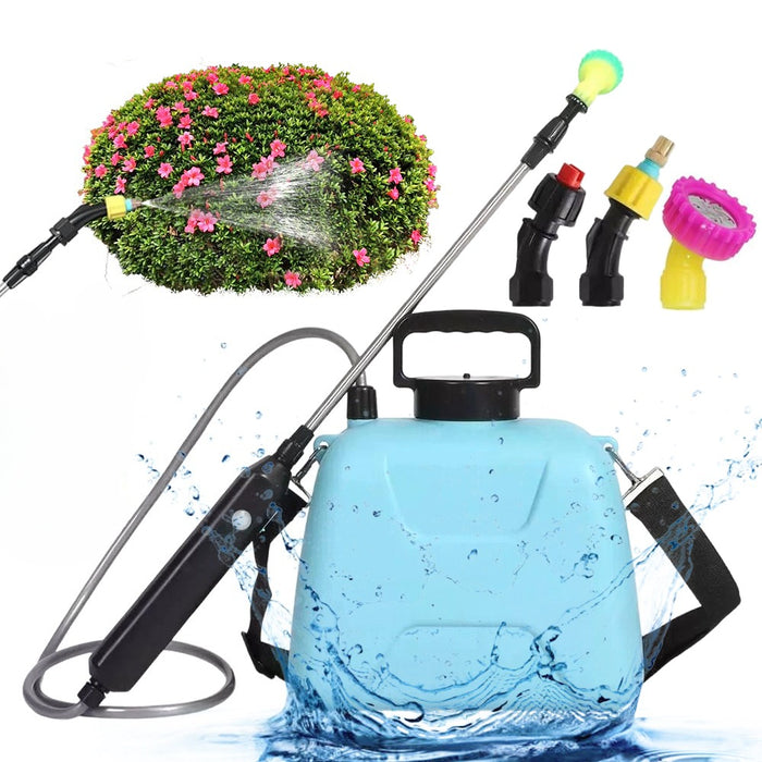 Irroratrice 5L con 3 ugelli - Giardinaggio e Pulizia 🌿