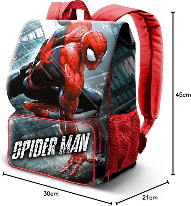 Zaino Spiderman 28L Espandibile - Scuola Bambino 🕷️
