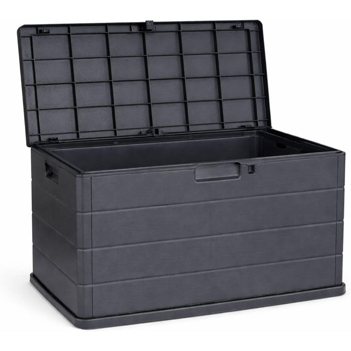Baule Giardino 170L Resina Antracite Impermeabile