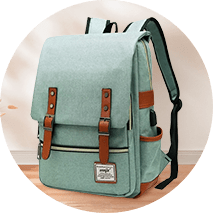 Zaino Asilo Bambini Hello - Rosa Chiaro con Tasche 🎒